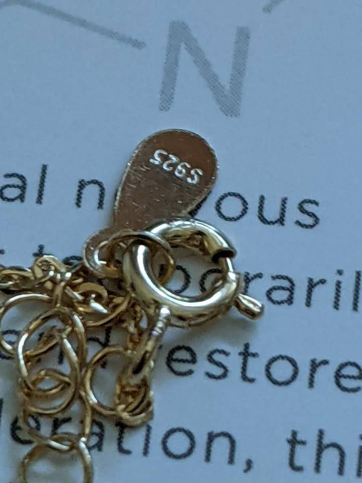 Sterling Silver Caffeine Necklace by Silver Phantom Jewelry - photo 3