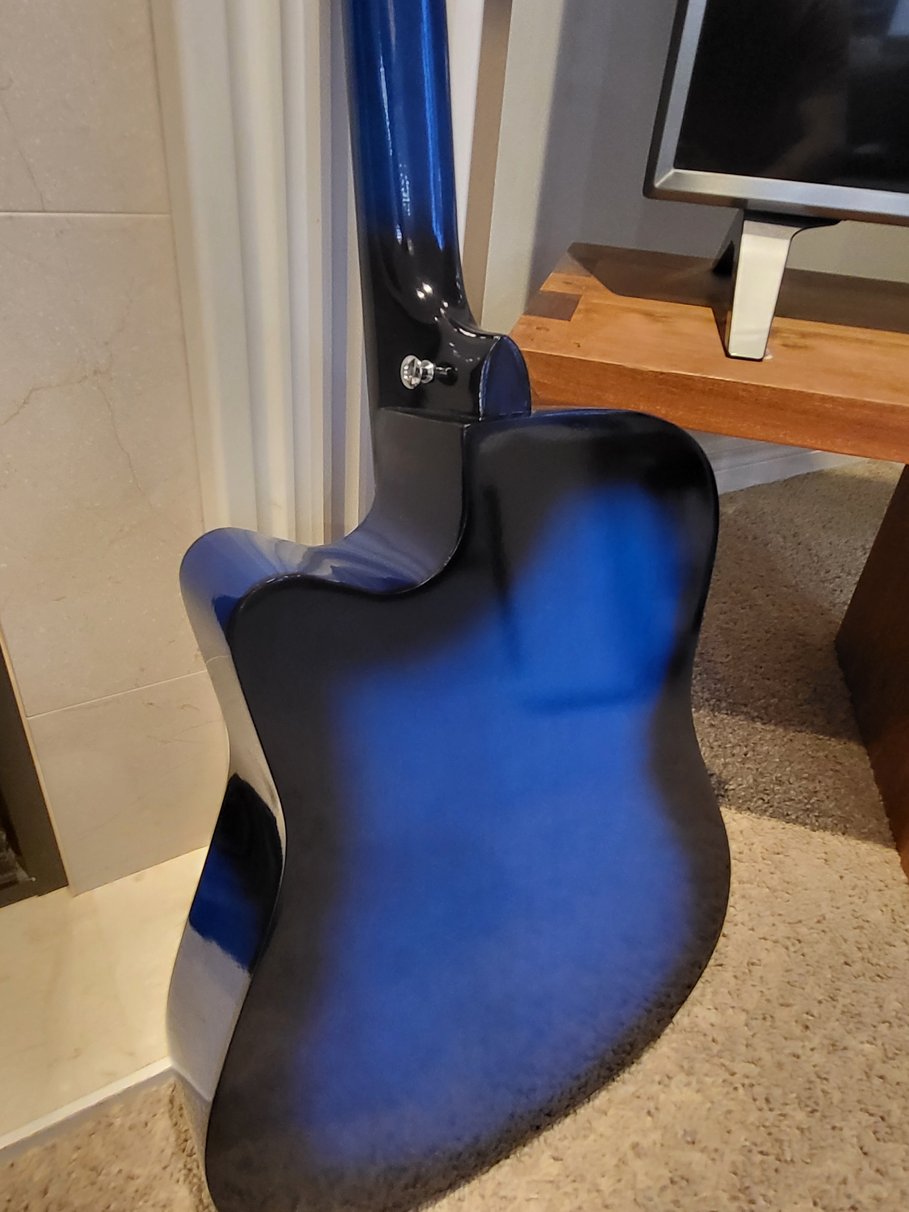 Brand New 38" Purple Acoustic Guitar Perfect for Beginners