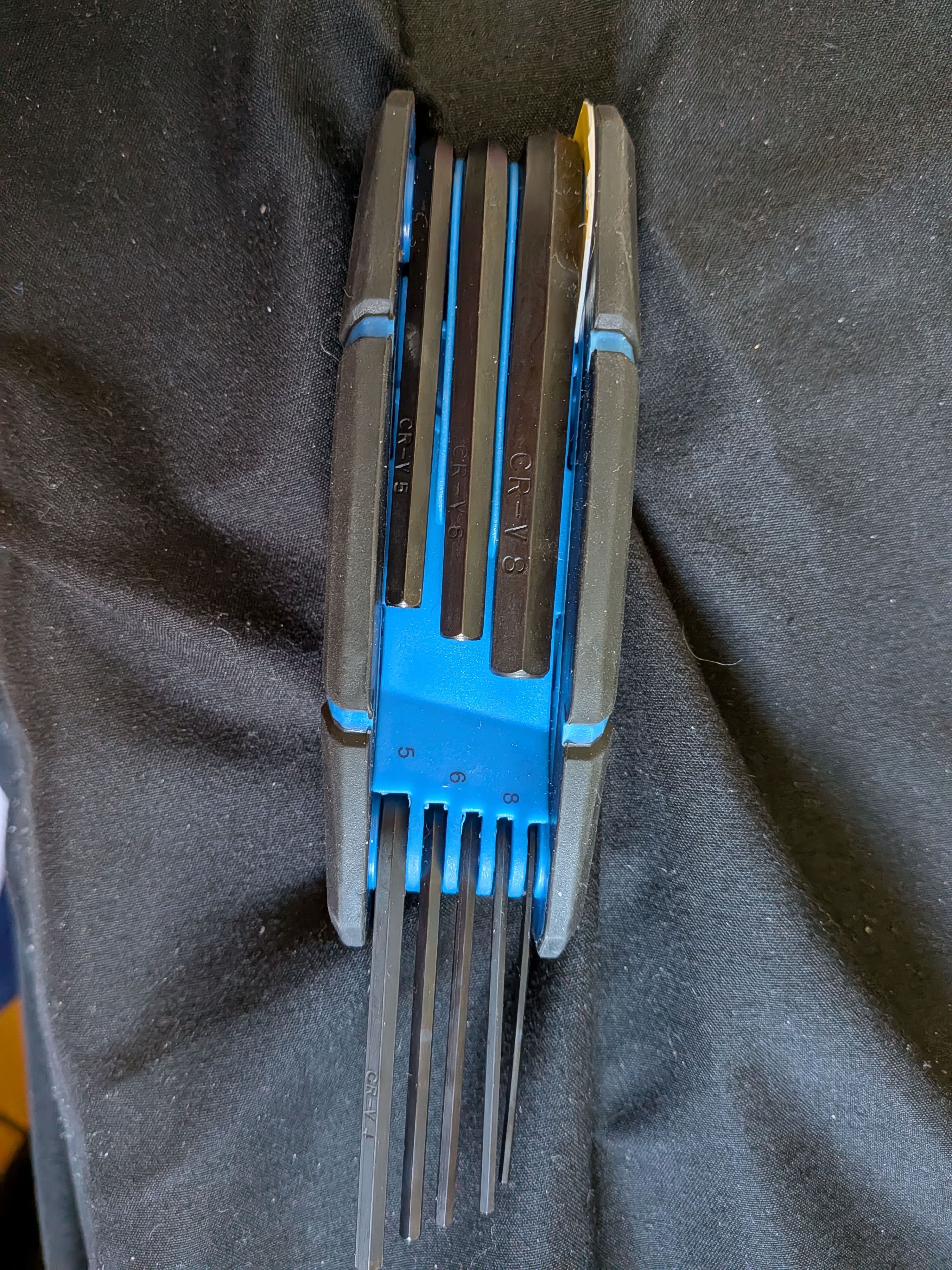 WORKPRO Folding Hex Key Set