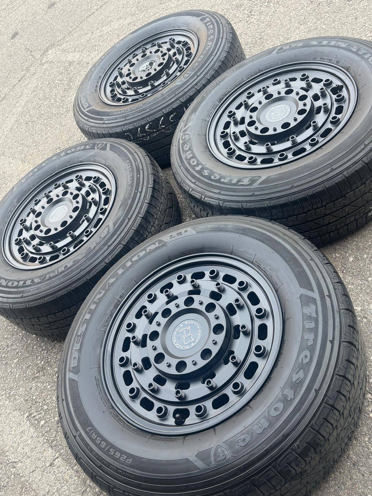 NEW 17"BlackRhino(5x120)+used Firestone A/S-Pilot/MDX/X5/RangeR - photo 3