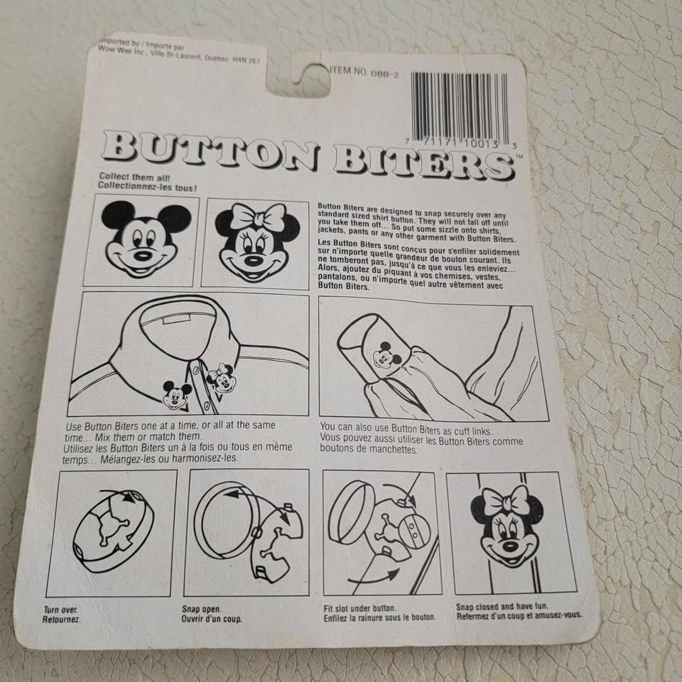Disney Button Biters – Mickey Mouse Button Covers 3-Pack – - photo 4