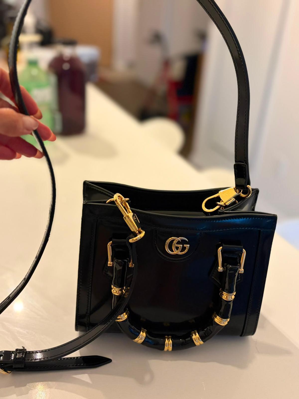Authentic Patent Black Gucci bag - photo 4