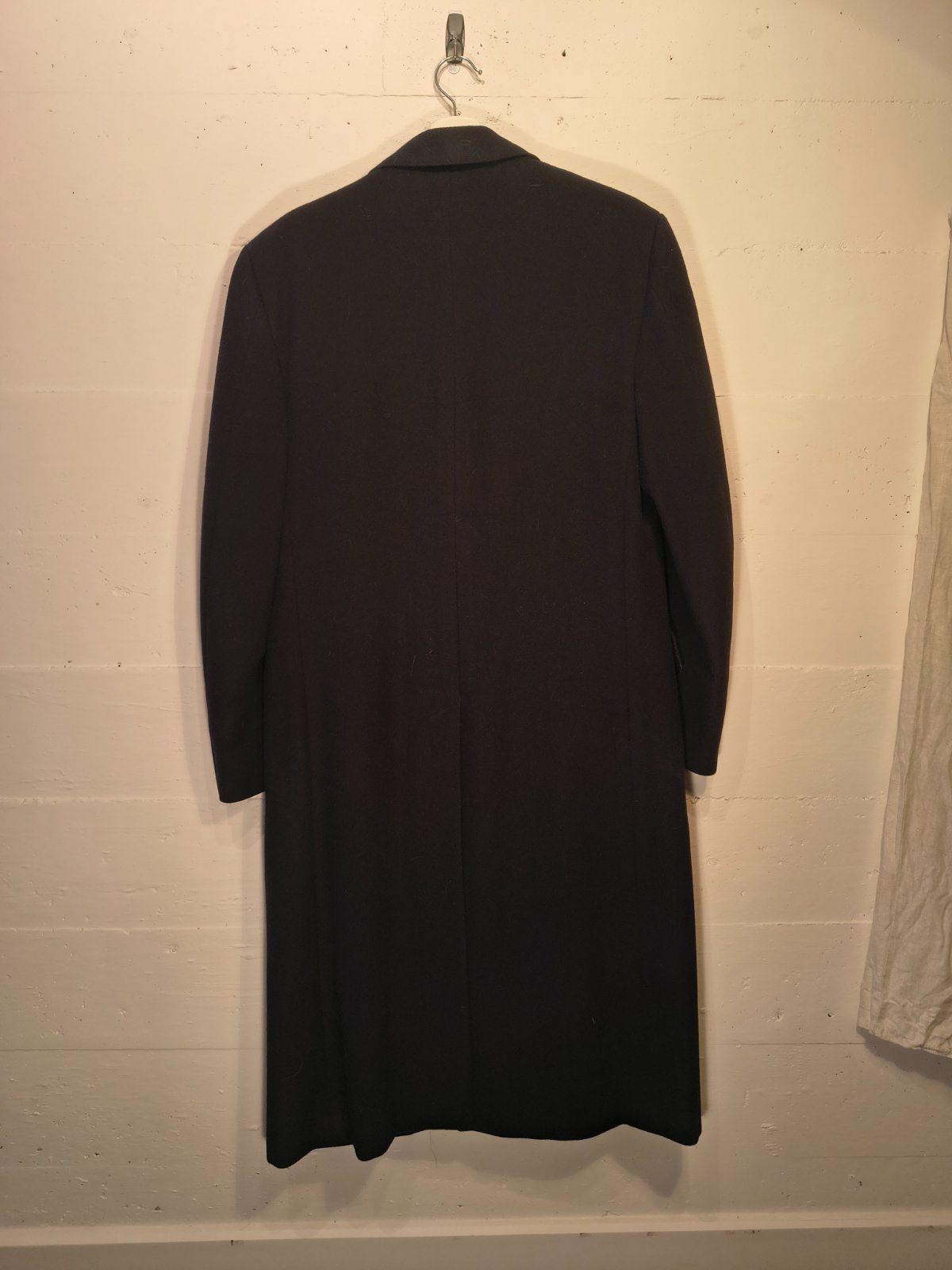 Vintage Samuelsohn Pure Virgin Wool Double Breasted Overcoat - photo 2