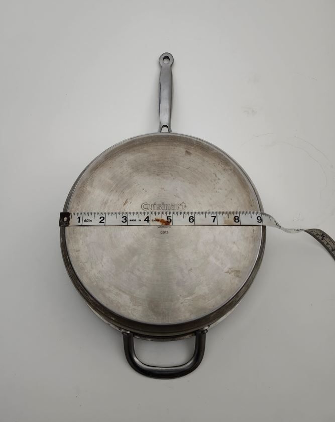 Frying Pan Cuisinart Stainless Steel Saute Pan 3 Qt - photo 4