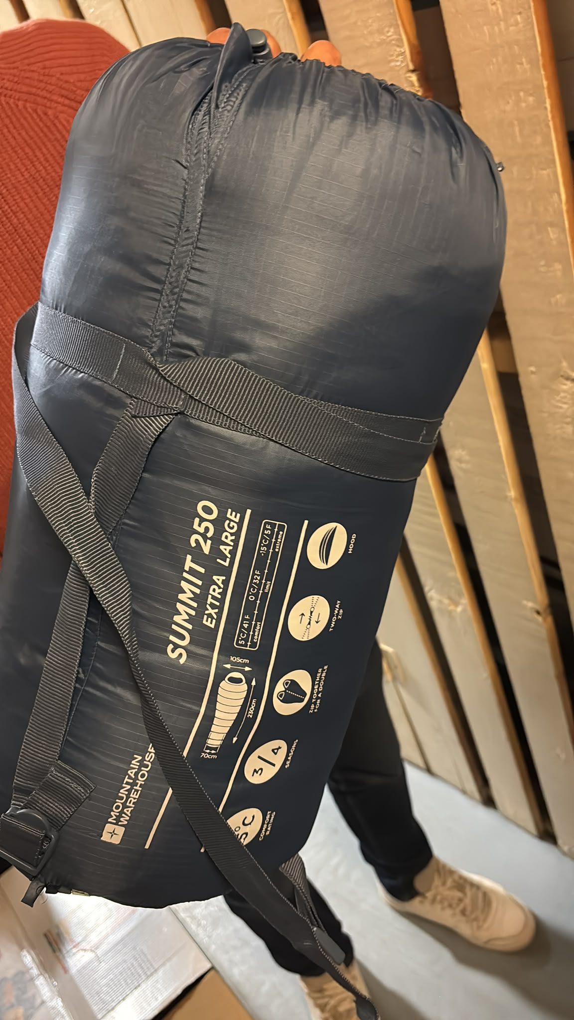 Mountain Warehouse Summit 250 Extra Large Sleeping Bag - photo 4