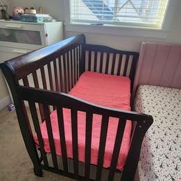 Dream On Me Ashton 5 in 1 Convertible Crib, Espresso - photo 2