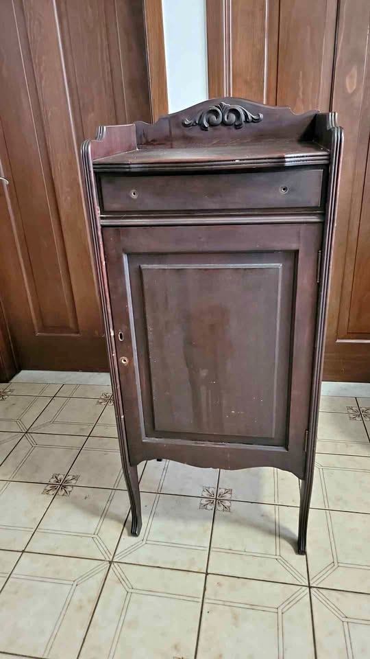 Vintage antique sheet music cabinet