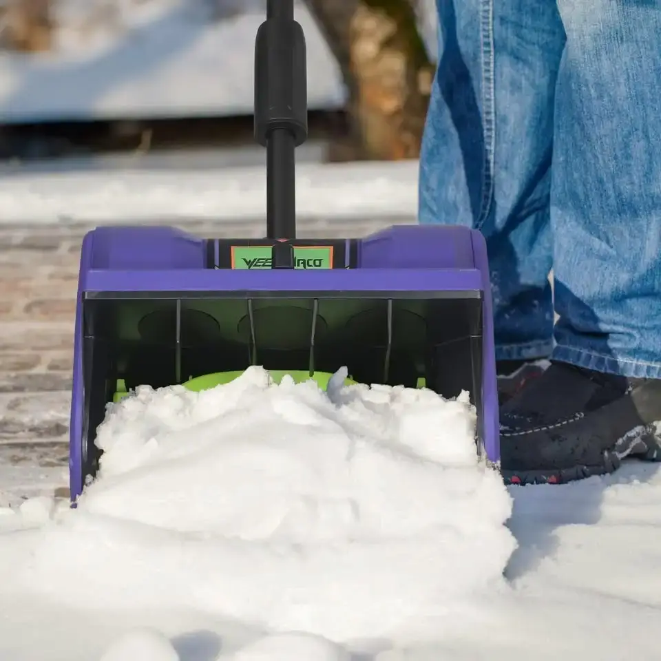 20V Lithium-Ion Cordless Electric Snow Shovel, 12 inch Snow Blow - photo 2
