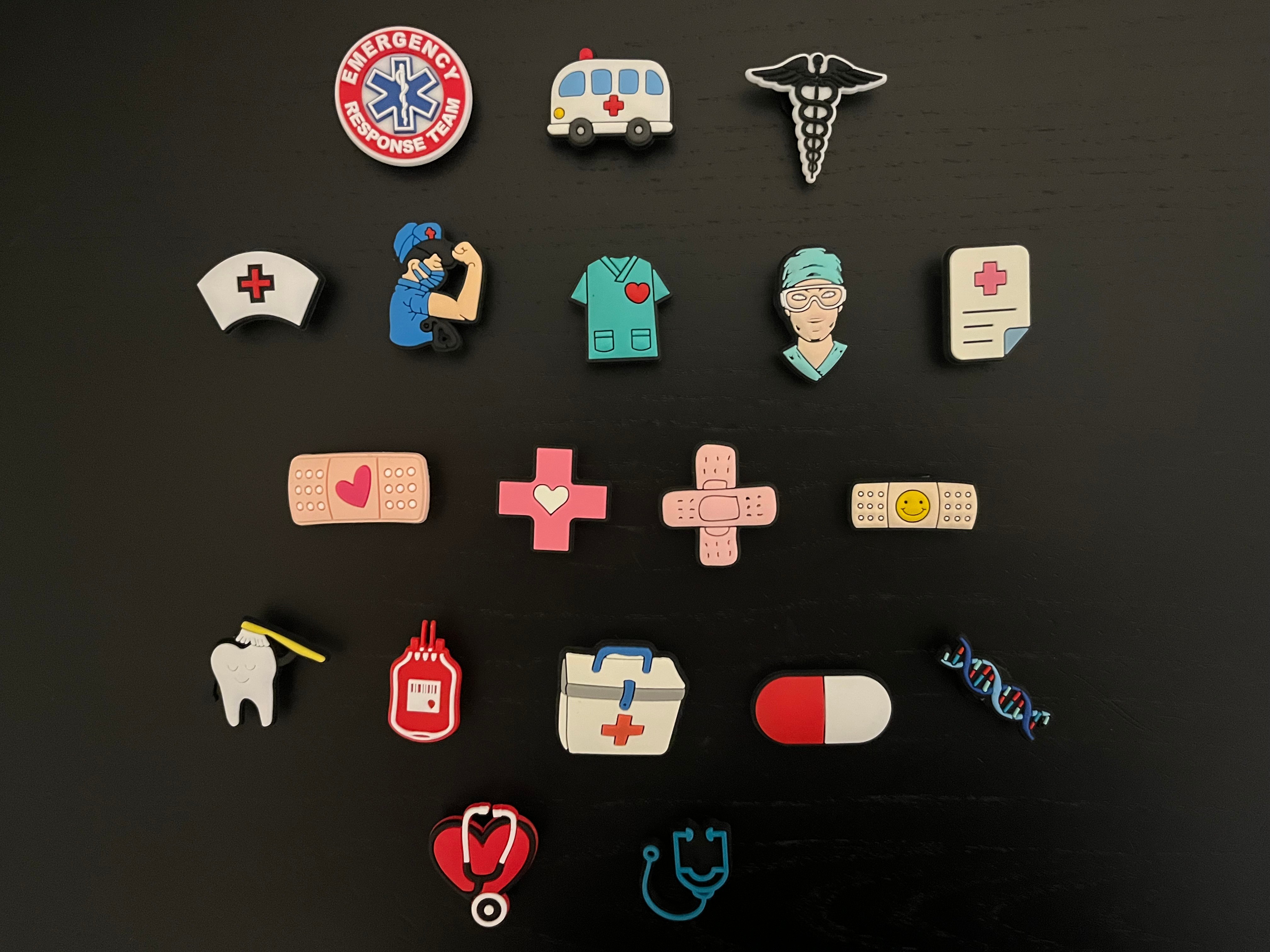 Medical Doctor Shoe Charms / Jibbitz