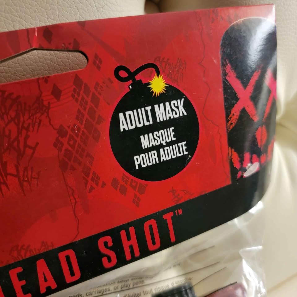 Deadshot Mask - Suicide Squad - Rubie's Fabric Mask Adult One - photo 2