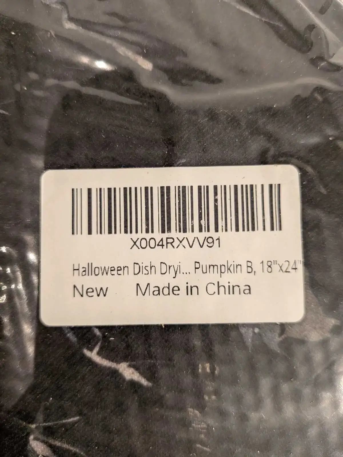 New Halloween Pumpkin Dish Drying Mat - photo 3