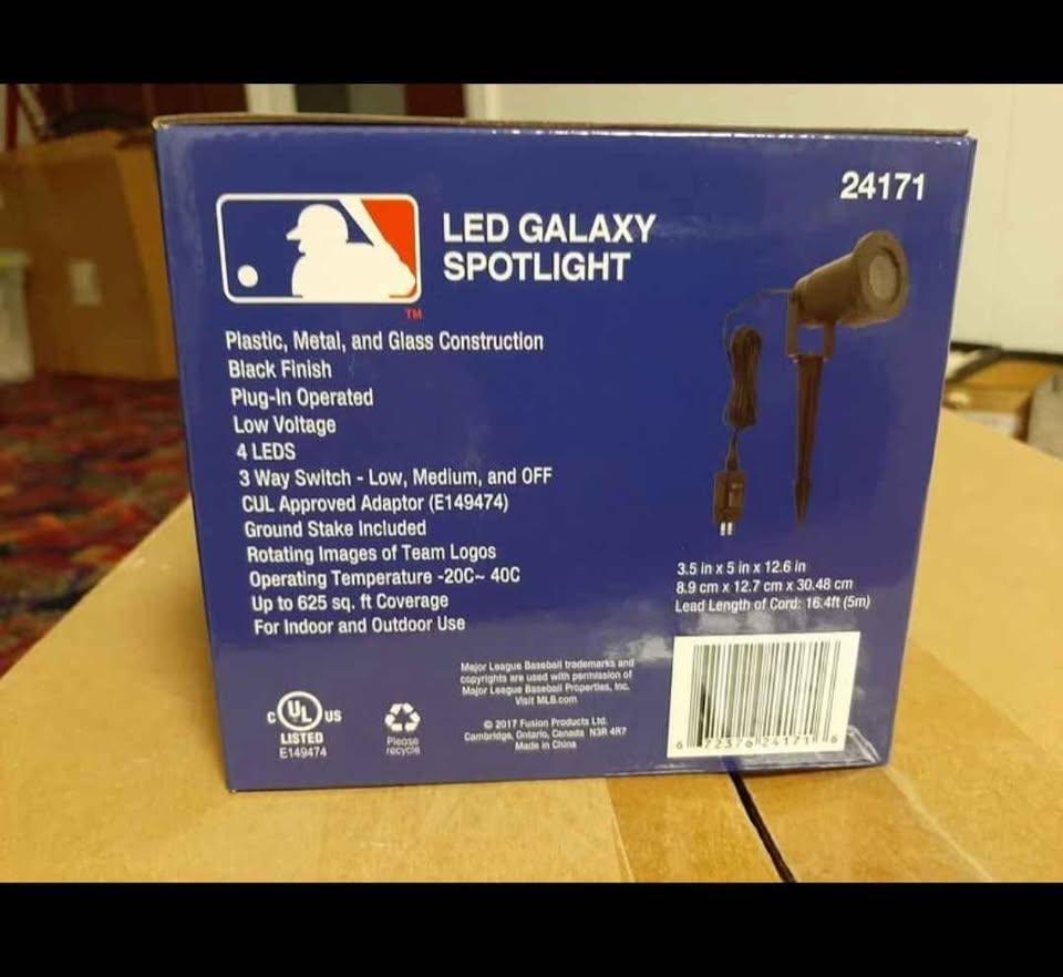 Toronto Blue Jays LED Galaxy spotlight Projector moving blue - photo 4