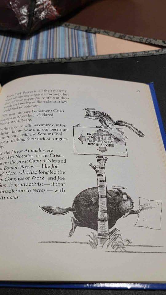 SWAMP SONG, Political Humour by Stanley Burke, Illustrations by - photo 5