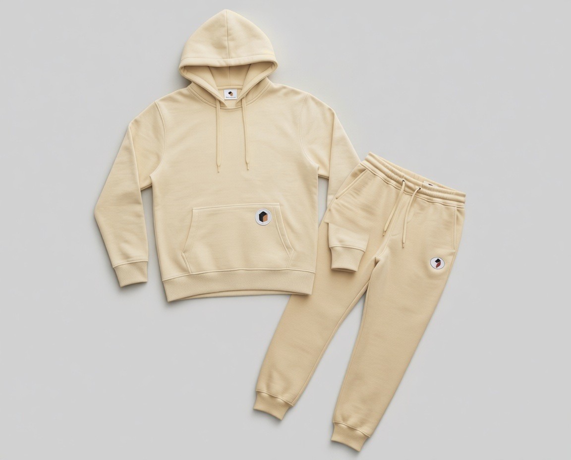 Unisex Fleece Hoodie and Sweatpants Matching Set