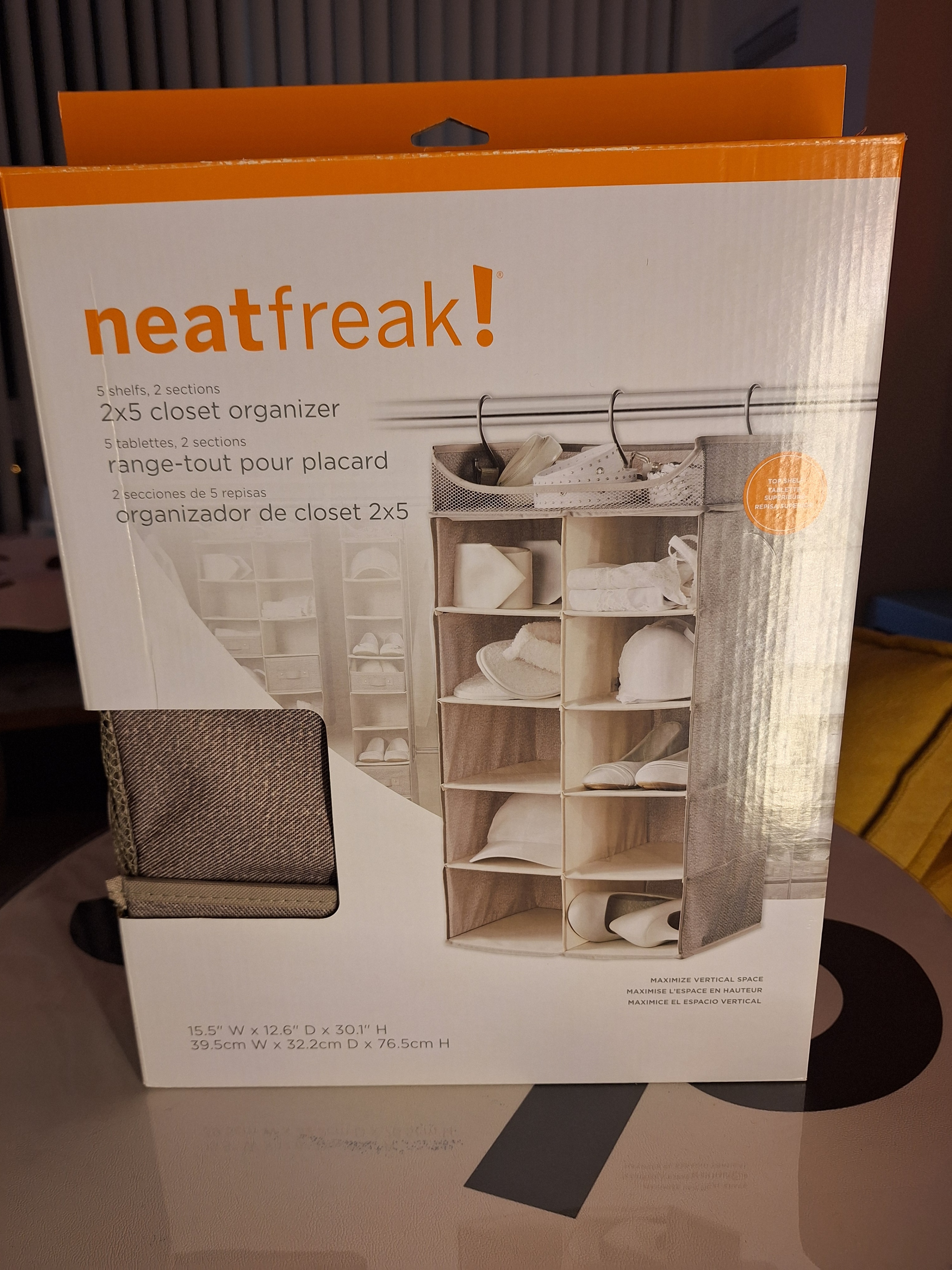 Neatfreak 2x5 Closet Organizer