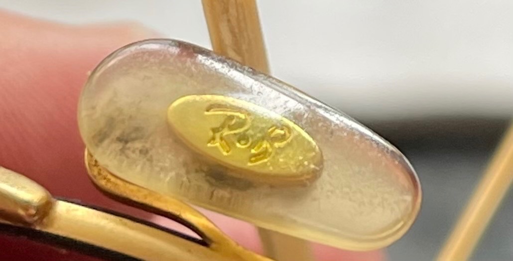 Authentic Ray-Ban Gold Wire Oval Frame (53-20) - photo 5