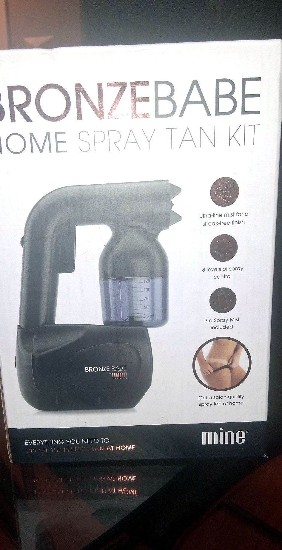 MineTan BronzeBabe Personal Home Spray Tan Kit