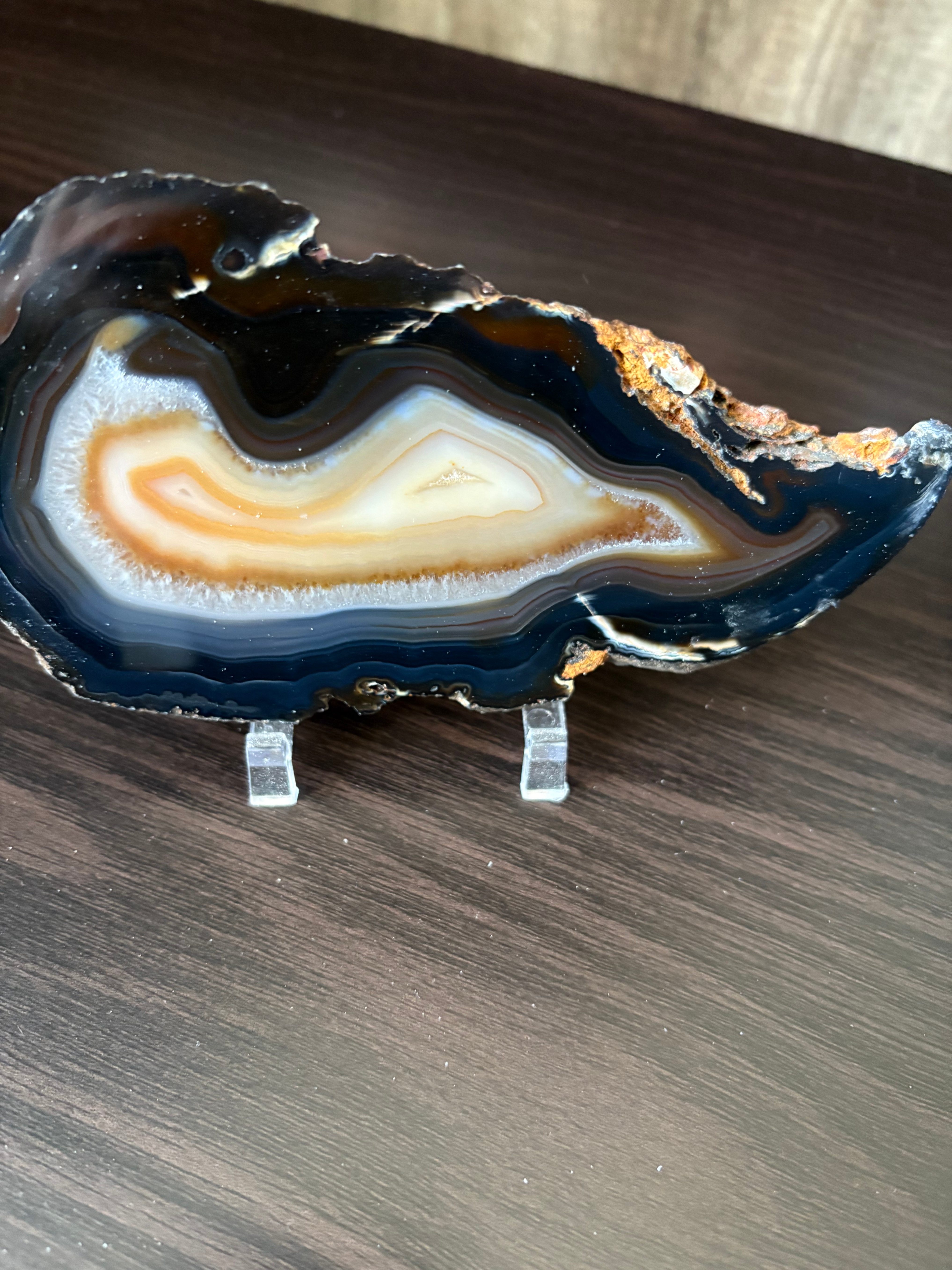 Polished Natural Stone Agate Quartz Chalcedony - photo 4