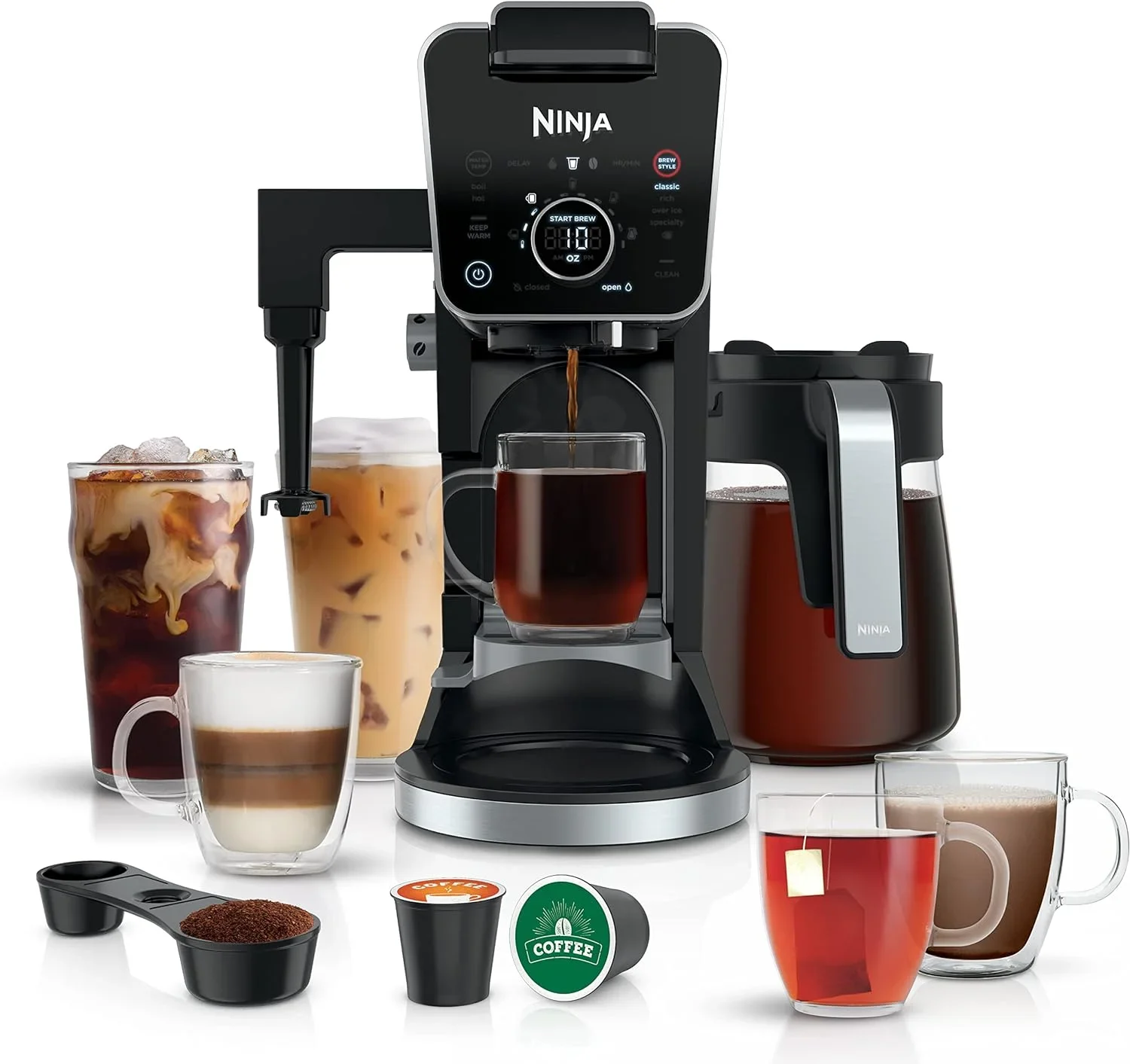 Ninja DualBrew Pro Drip Coffee Maker, Black - photo 2
