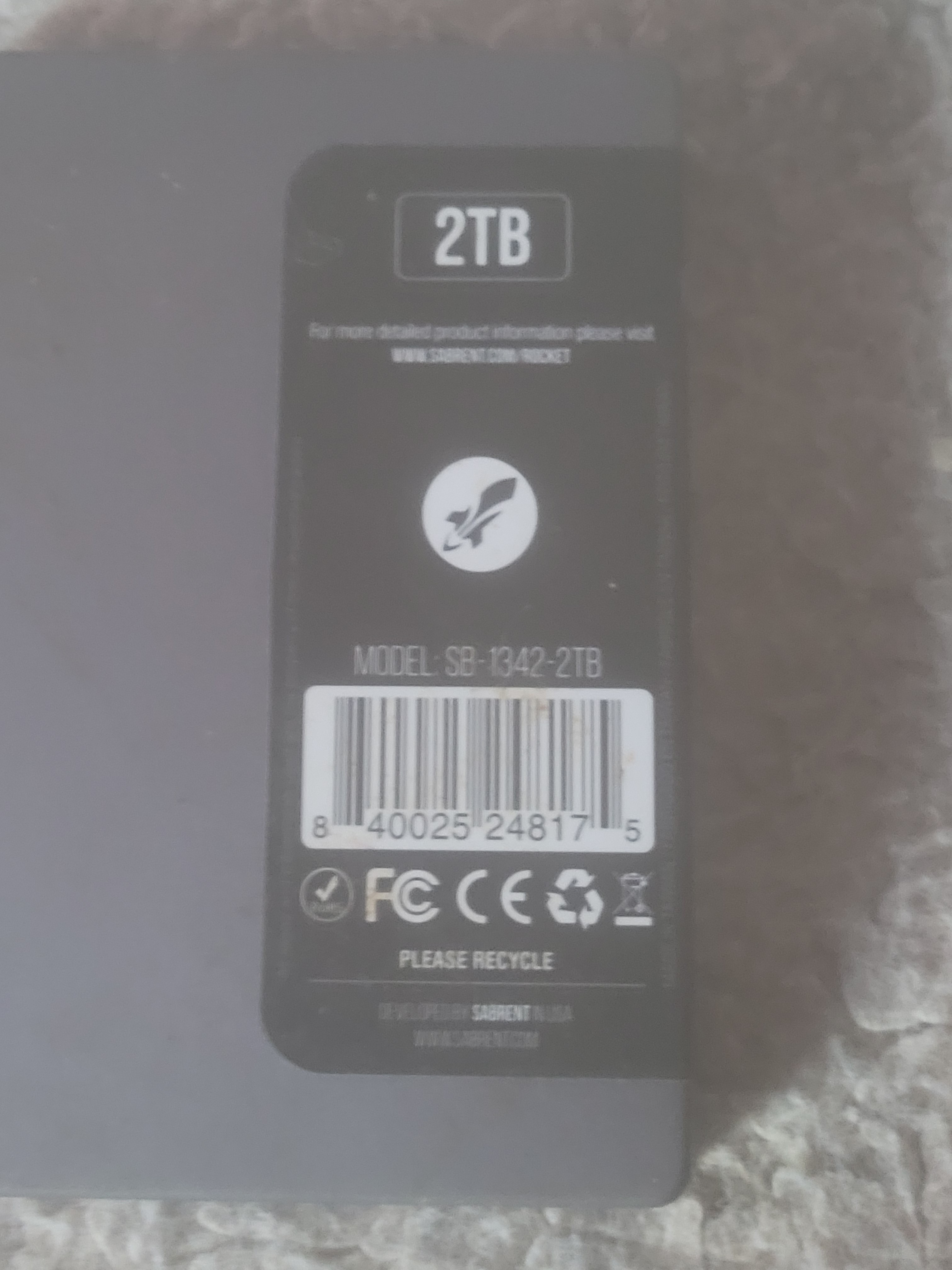 SABRENT ROCKET 2TB PCIe NVMe SSD for sale (NEVER USED) - photo 5