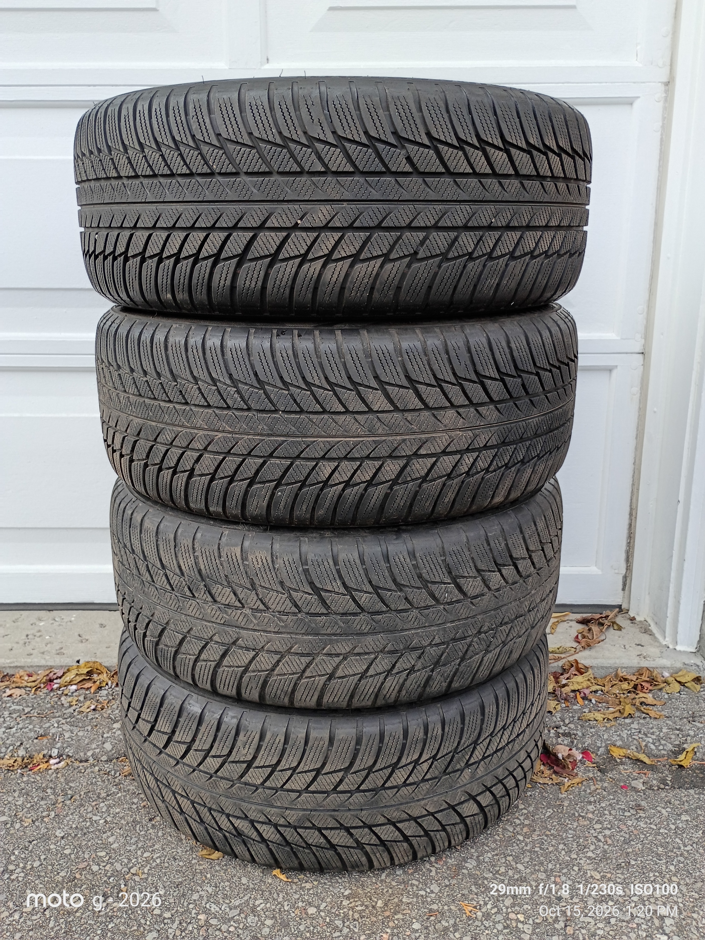 Bridgestone Blizzak 225/50R18 winter tires