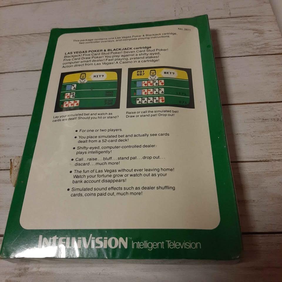 New Factory Sealed 1980's Intellivision video game cartridge - photo 2