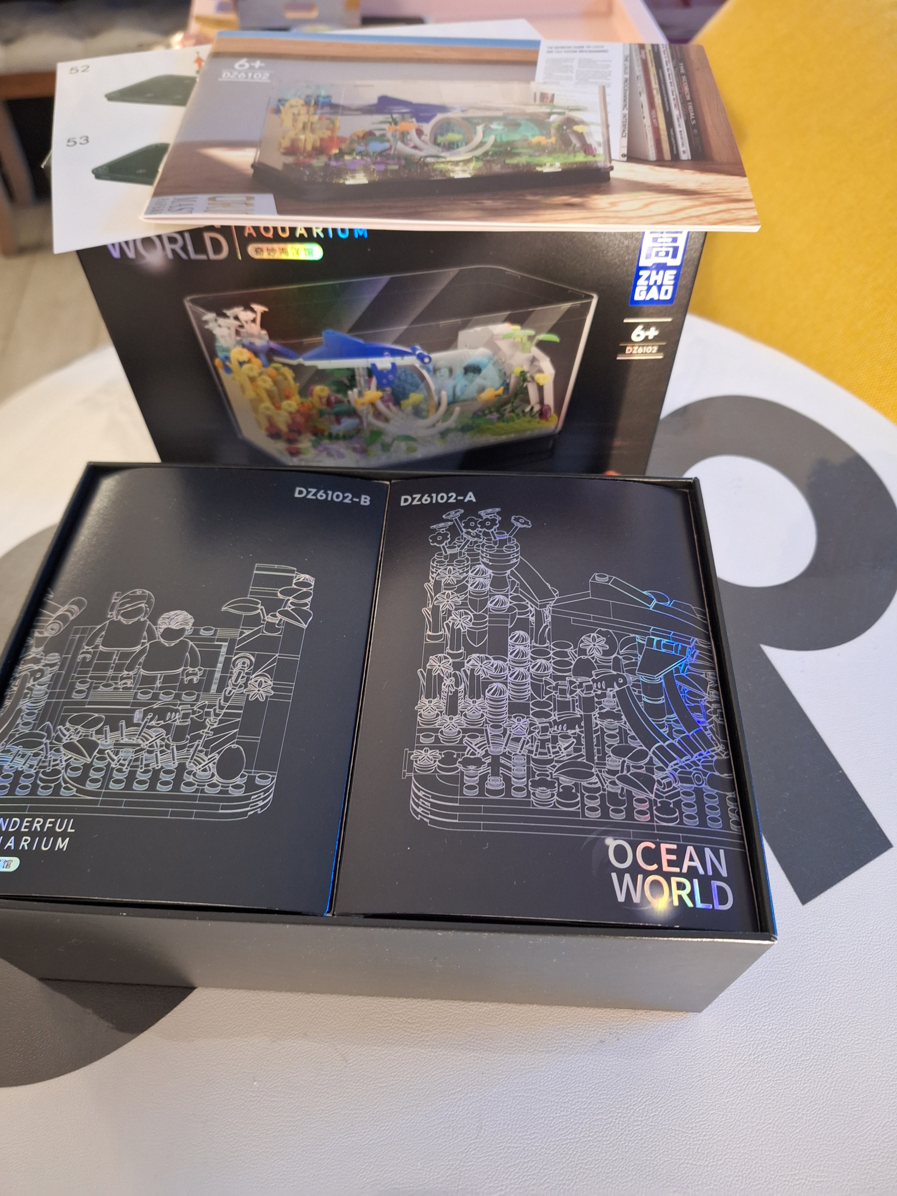 Ocean World Wonderful Aquarium Building Set