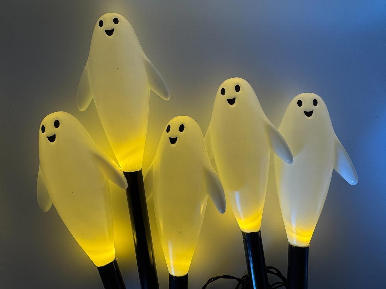 Halloween Ghost Lights - outdoor pathway / garden decor - photo 3