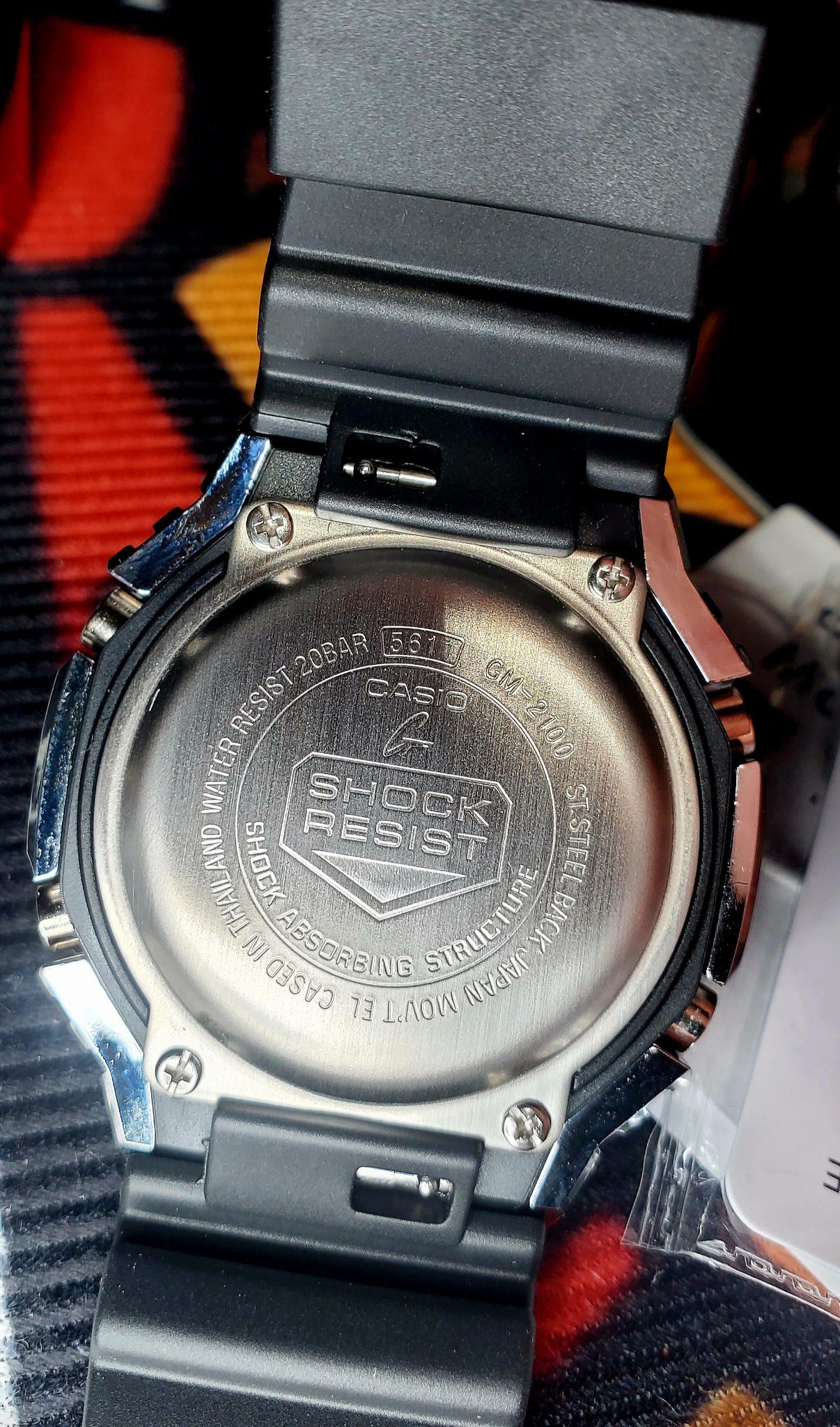 Casio G-SHOCK GM-2100N-2A Metal 'CasiOak' – Ice Blue, Like New - photo 3