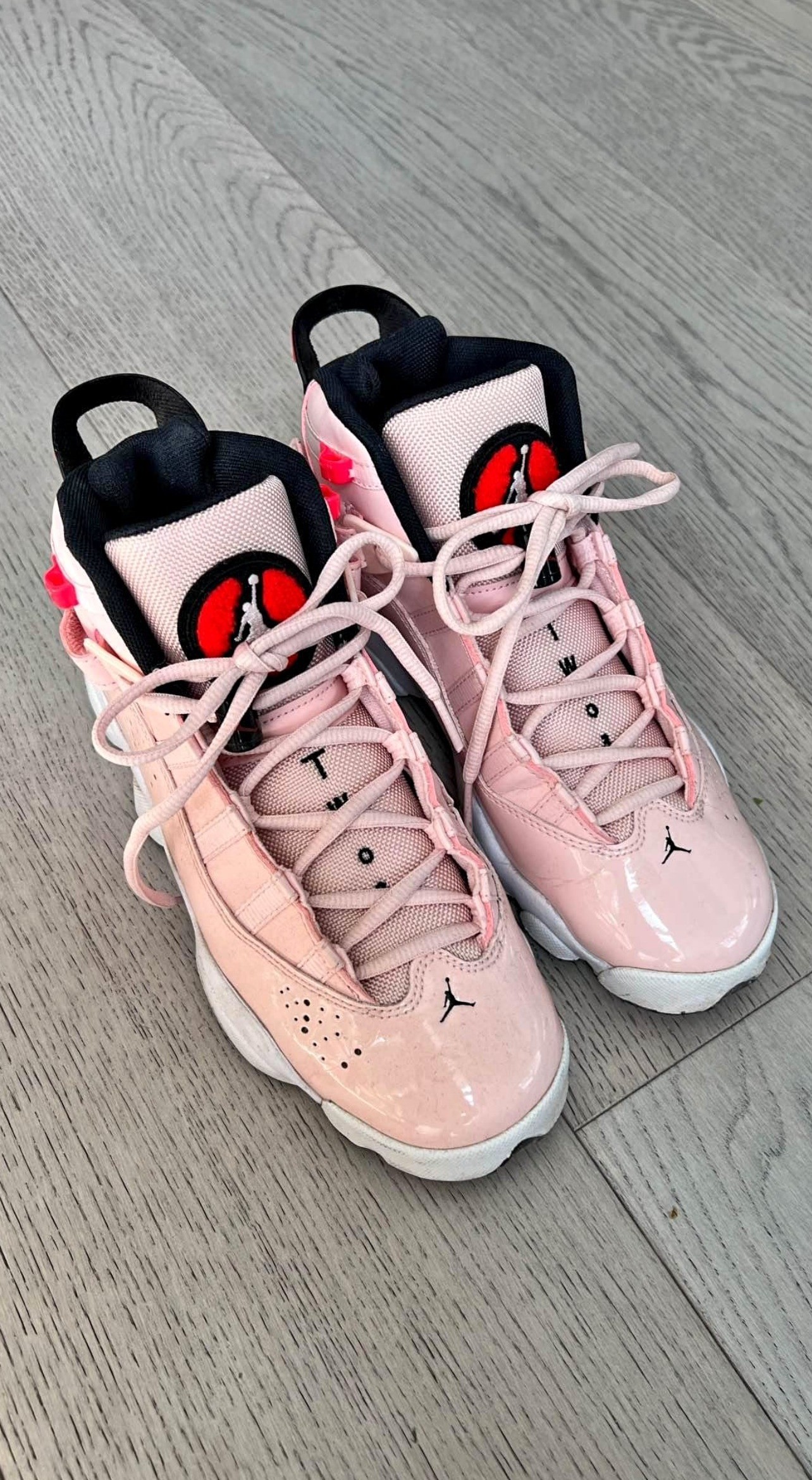 Nike Jordan 6 Rings GS Atmosphere Pink 6.5Y Womens 8 323419-602 - photo 5