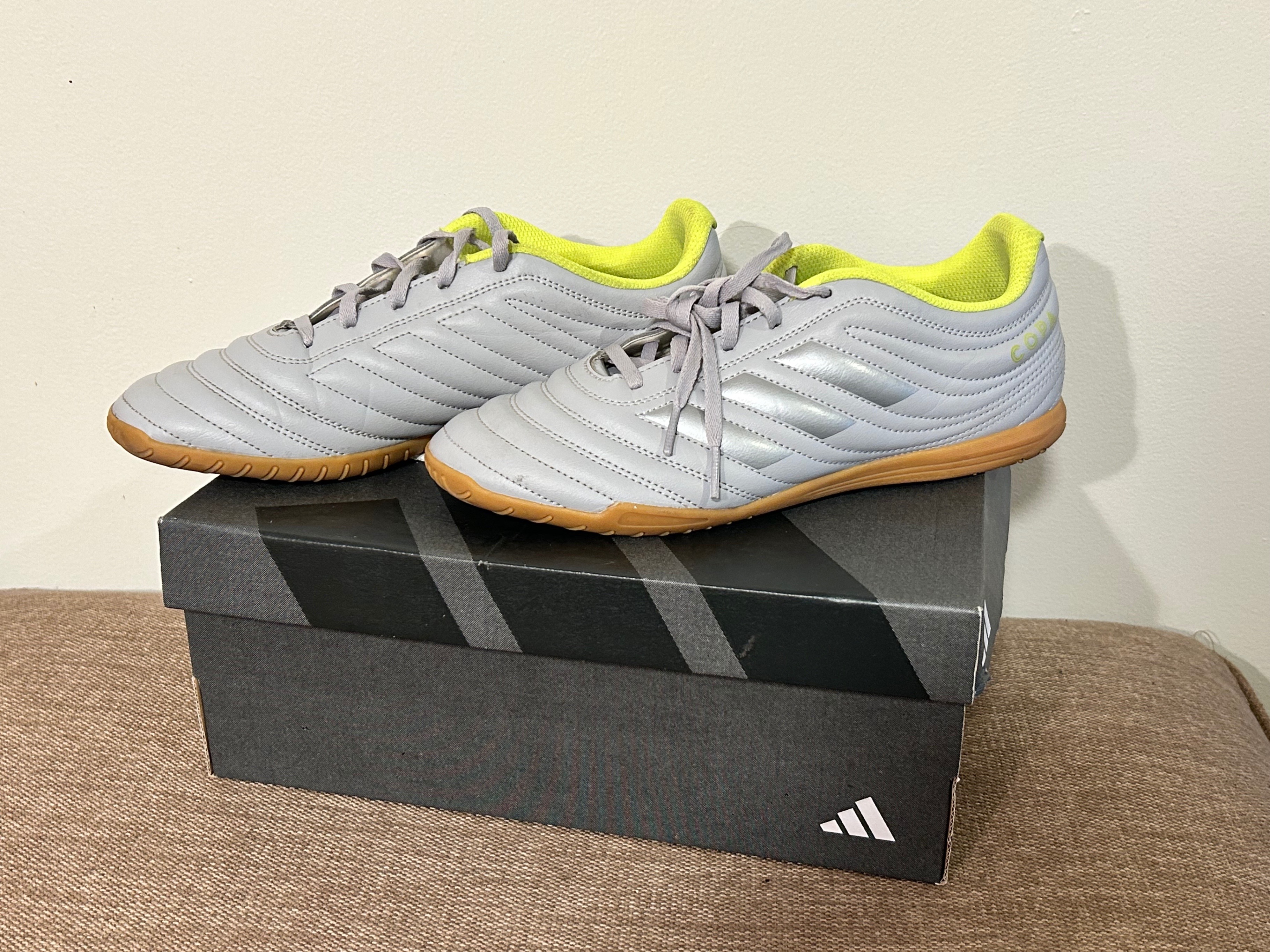 ADIDAS COPA 20.4 IN ENCRYPTION - GREY TWO/METALLIC SILVER/SOLAR - photo 2