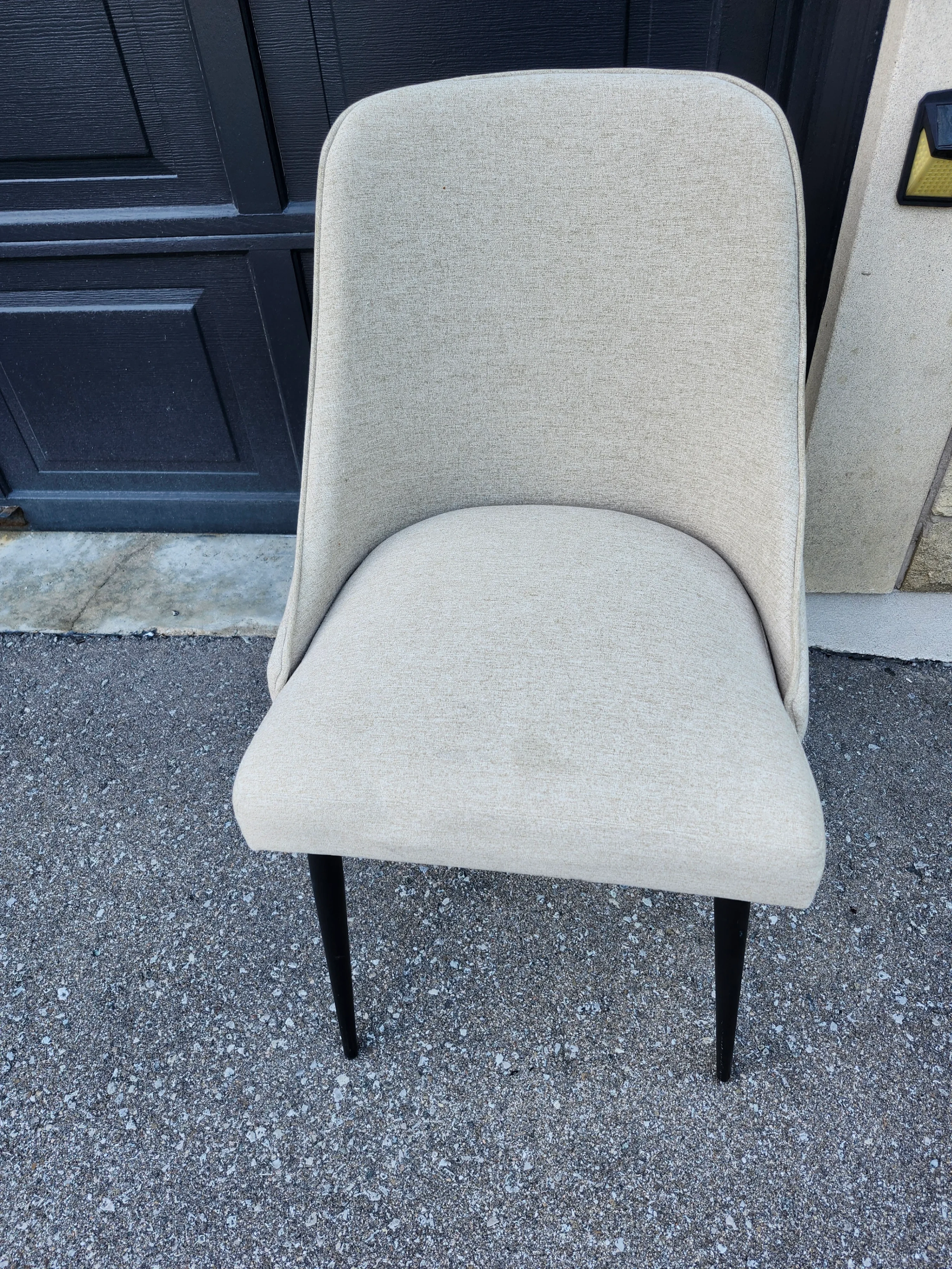 Modern Beige Upholstered Chair