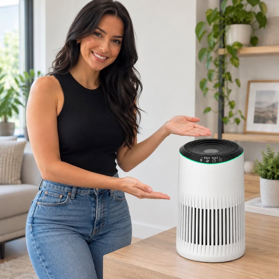 New MORENTO HEPA Bedroom Air Purifier MR2566 | PRICED TO MOVE