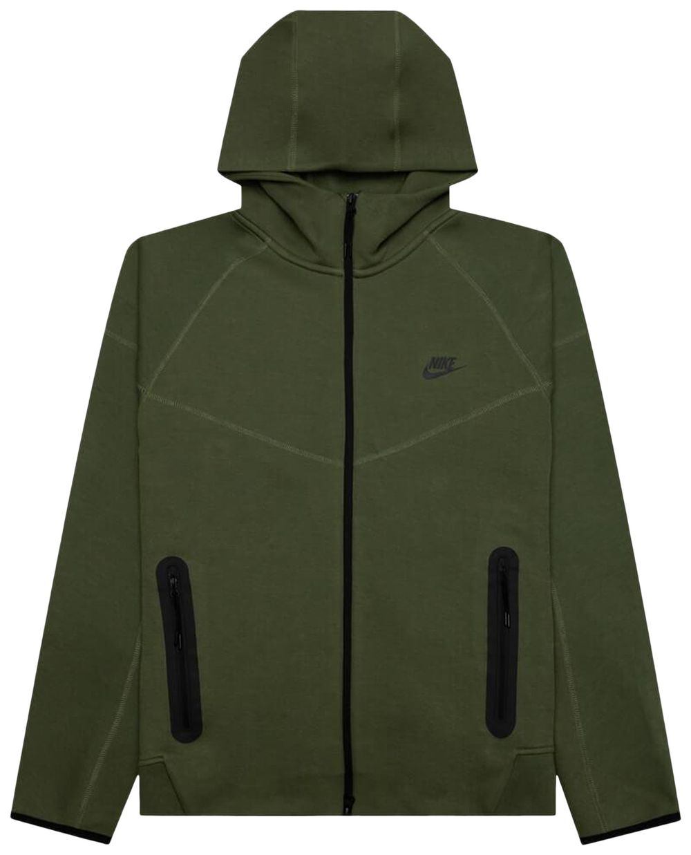 Nike Tech Fleece Set - Olive Green - Men's S
