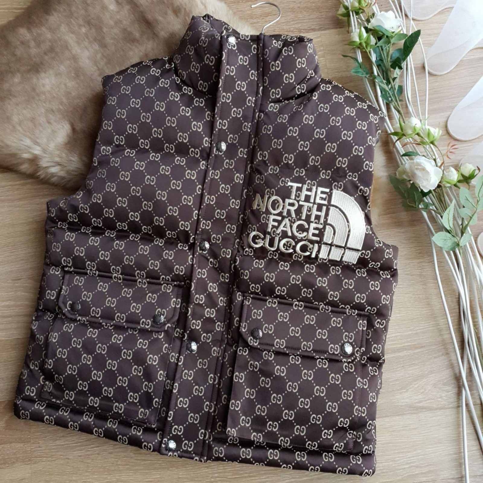 Men's The North Face Gucci Puffer Vest Size L