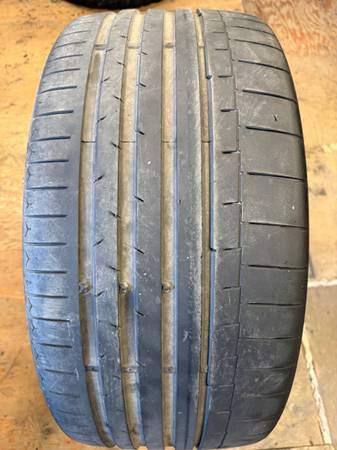 1 X single 285/35/22 XL Continental Sport contact 6 AO1 with 60%