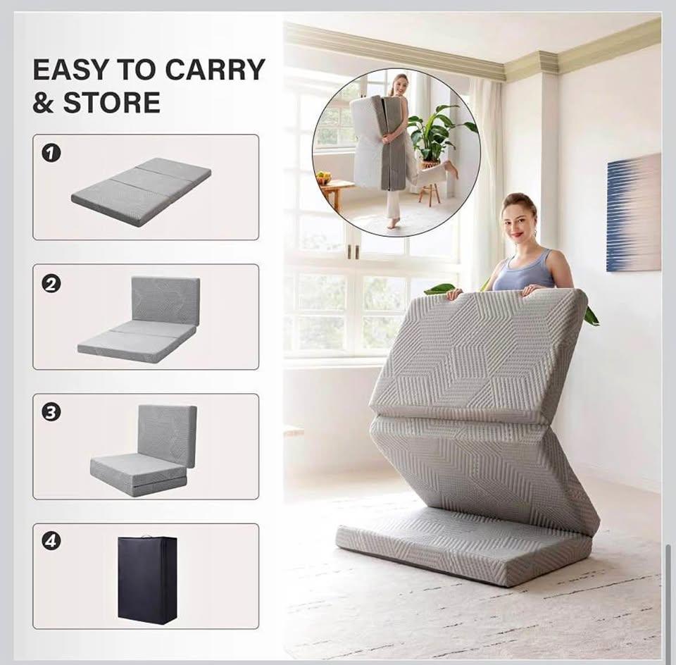 Foldable Mattress - Single (Sealed, New)