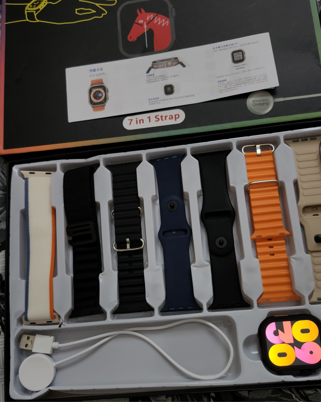 S10 Ultra2 Smartwatch with 7 interchangeable straps - photo 5