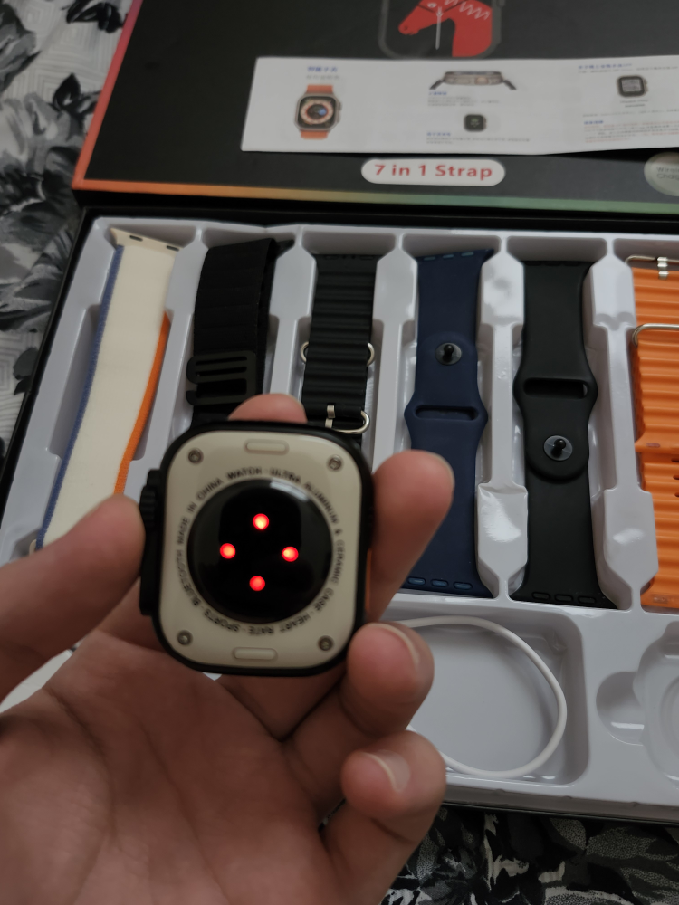 S10 Ultra2 Smartwatch with 7 interchangeable straps - photo 4