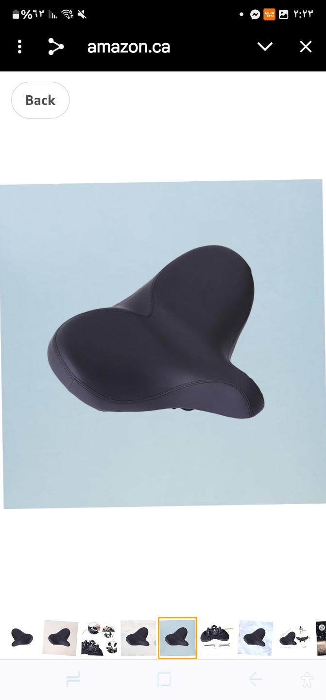 Comfortable Bicycle Seat with Shock Absorption - photo 3