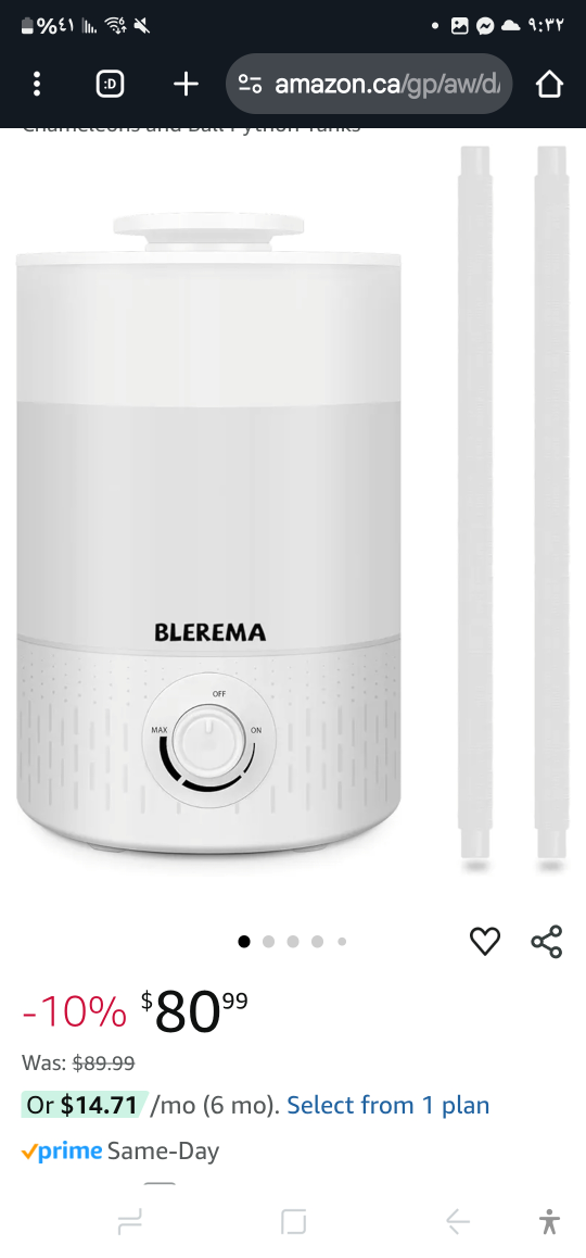 White Air Humidifier