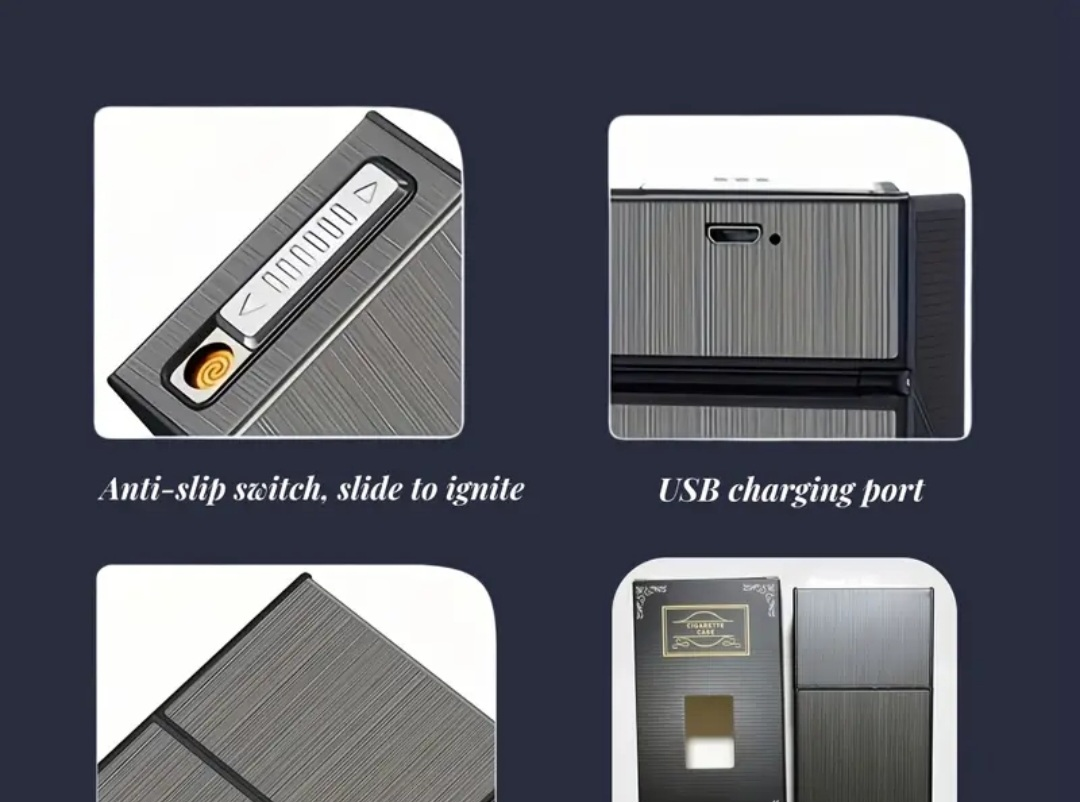 Cigarette Case with Lighter 2-in-1 - photo 4