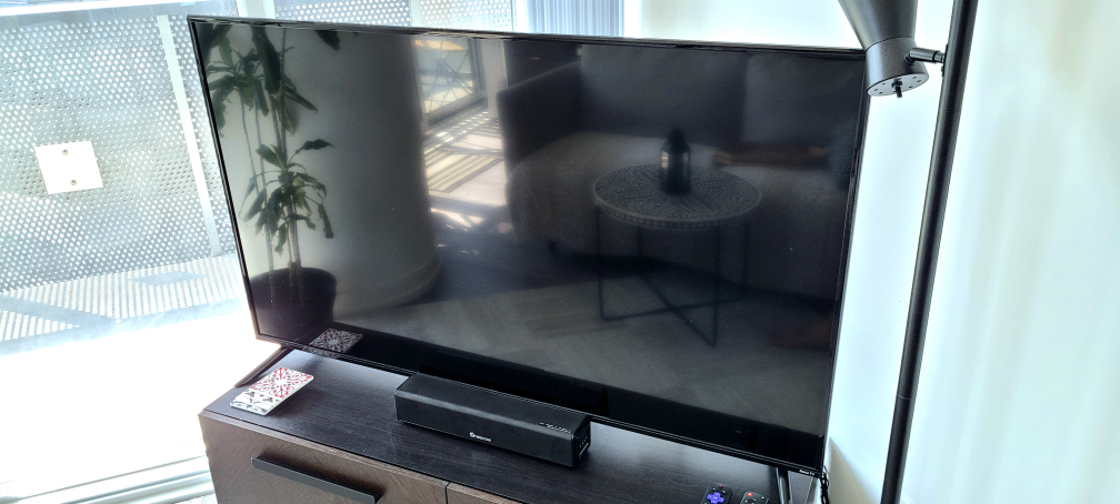 Roku 55" Smart TV and Soundbar