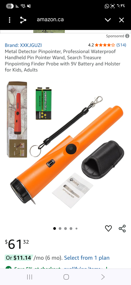 XXKJGUZI Metal Detector Pinpointer - photo 4