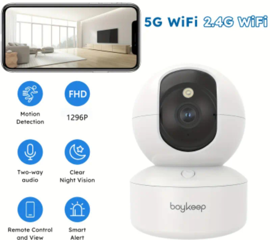 Boykeep Security Camera - Motion Detection, Night Vision - photo 5