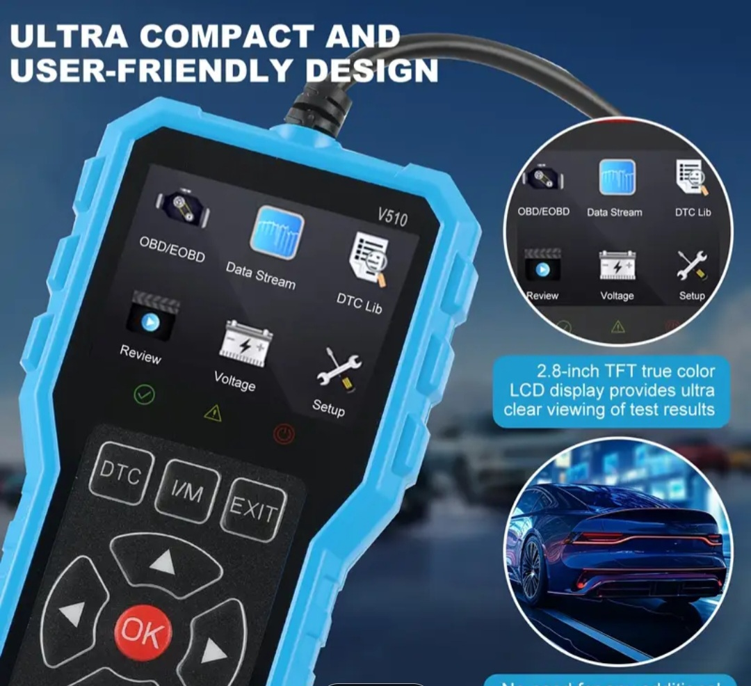 V510 Full OBDII Modes Car Scanner - photo 5