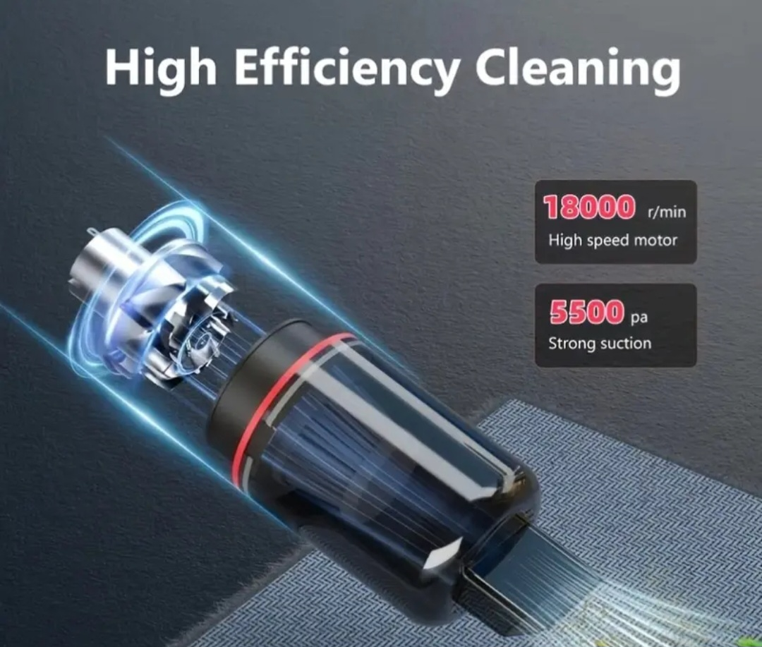 CarSun Wireless Vacuum Cleaner - High Speed, Washable Filter - photo 2