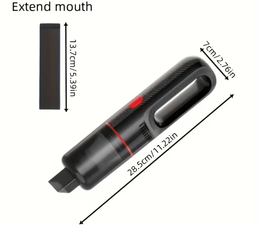 CarSun Wireless Vacuum Cleaner - High Speed, Washable Filter - photo 3