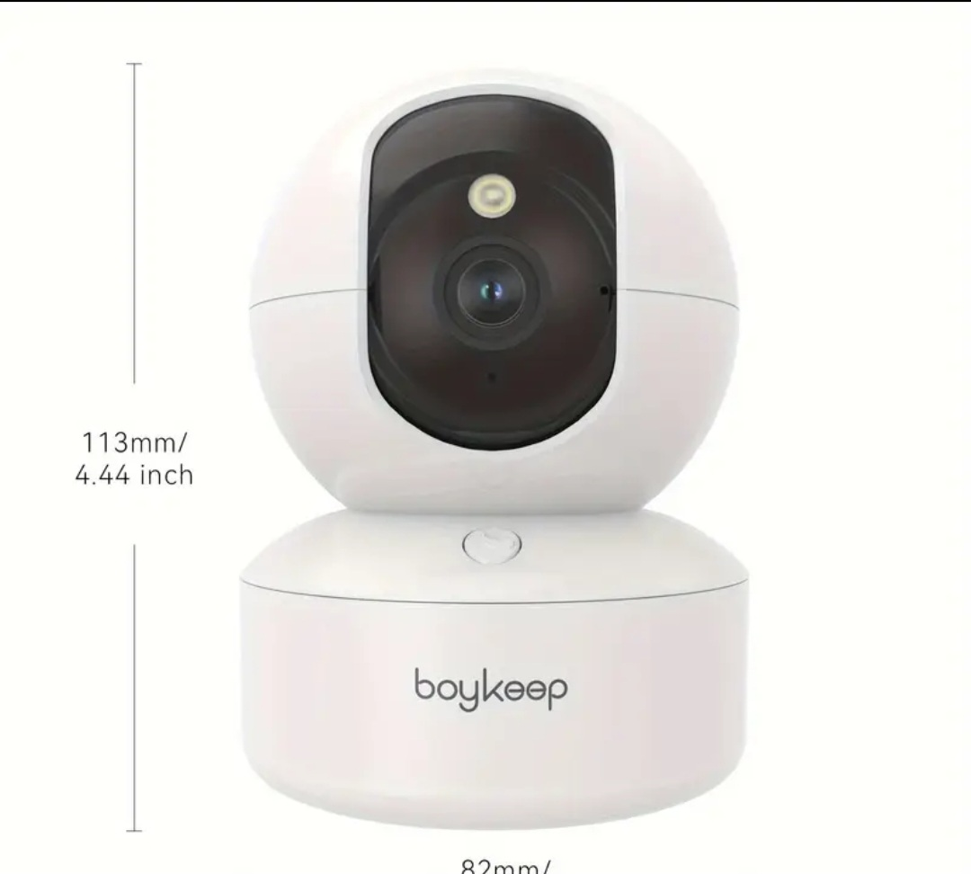 Boykeep Security Camera - Motion Detection, Night Vision