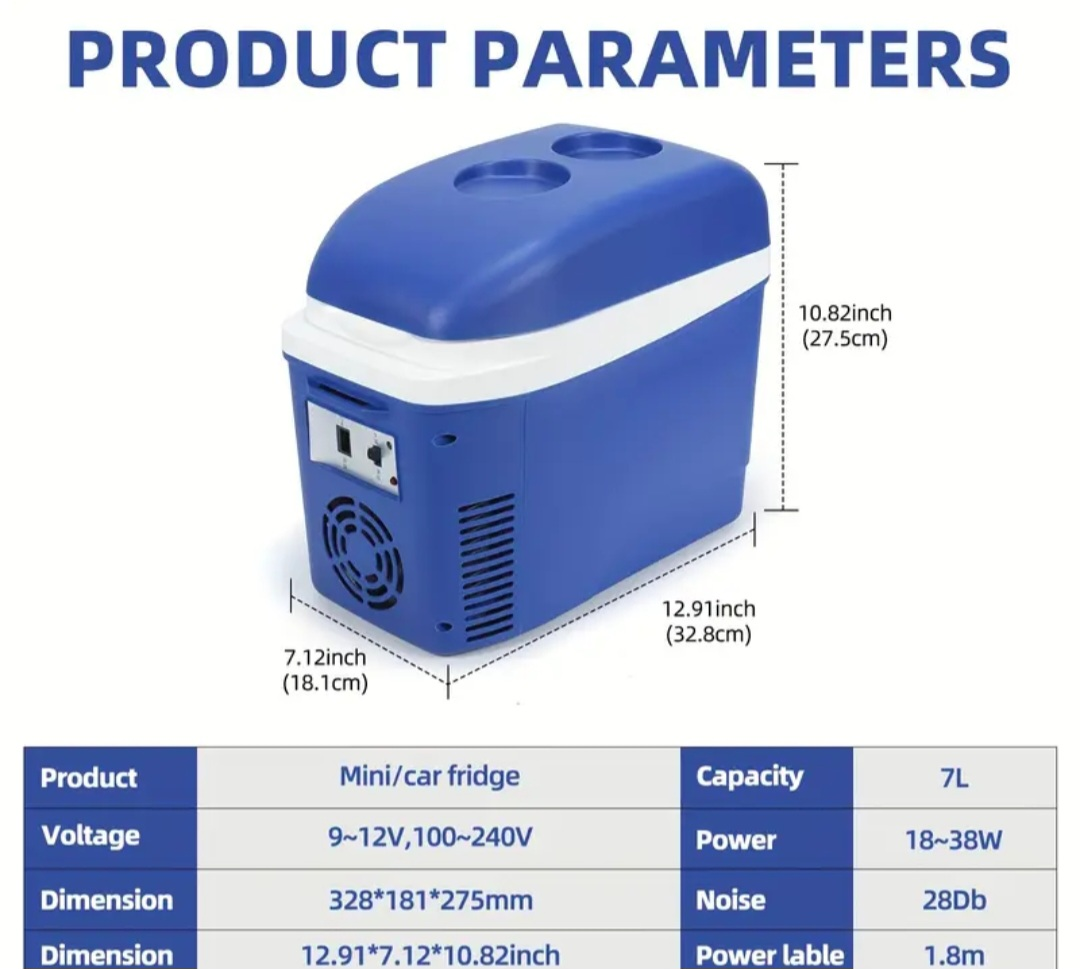 Mini/Car Fridge - 7L Capacity  Negotiable